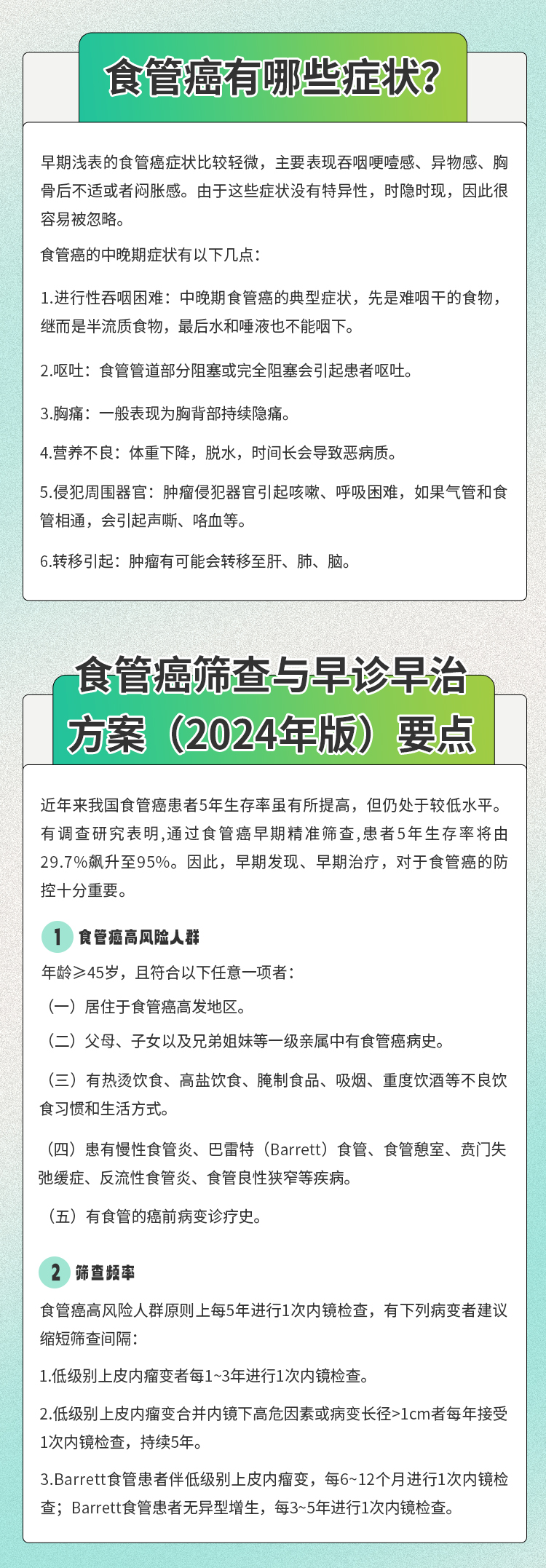 全球一半的食管癌在中(zhōng)國(guó)!早診早治是關鍵